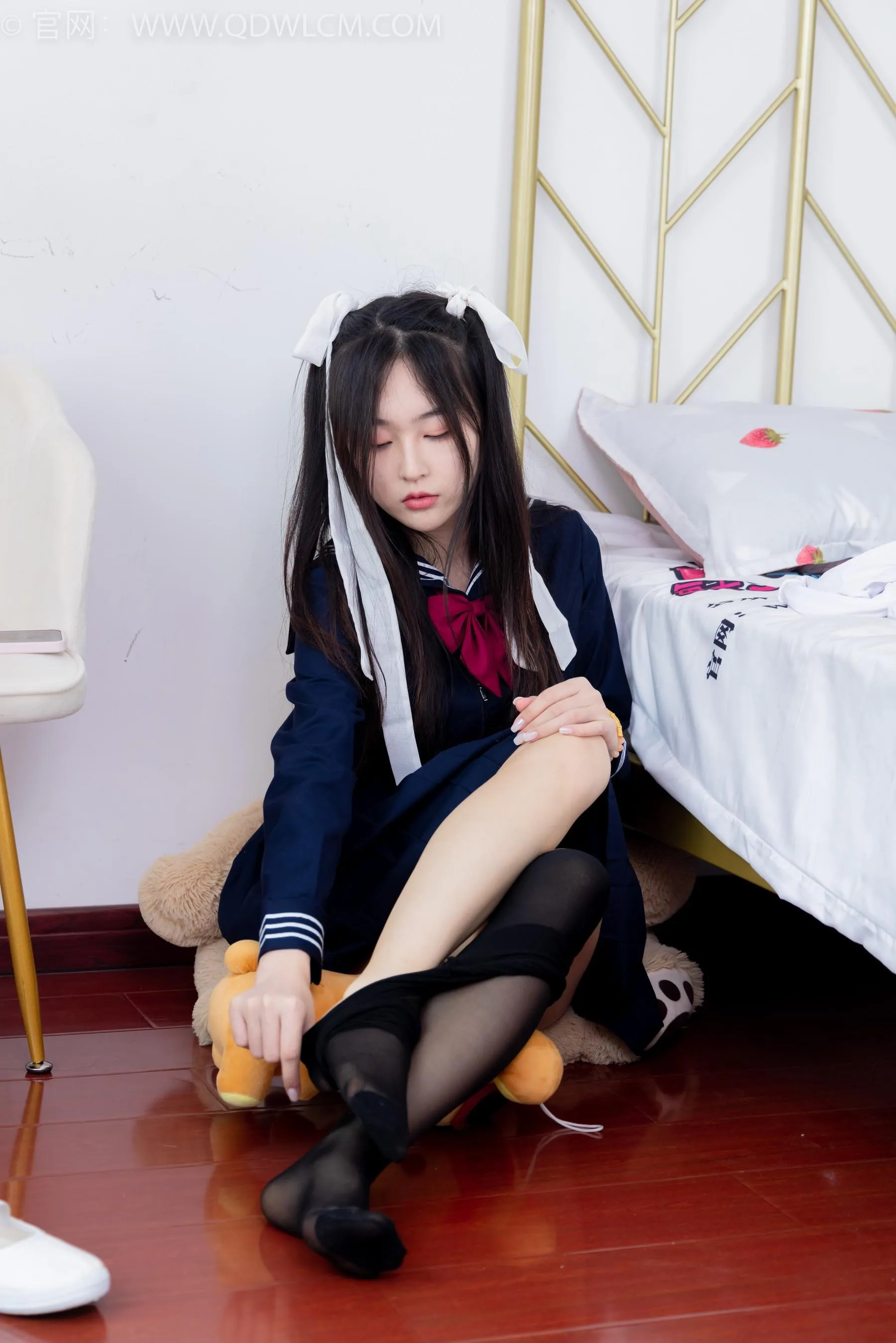 物恋传媒 NO.1544 美兔-学院少女 [151P]插图9